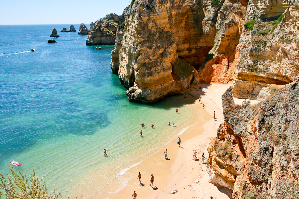 Portugal Algarve Praia Dona Ana