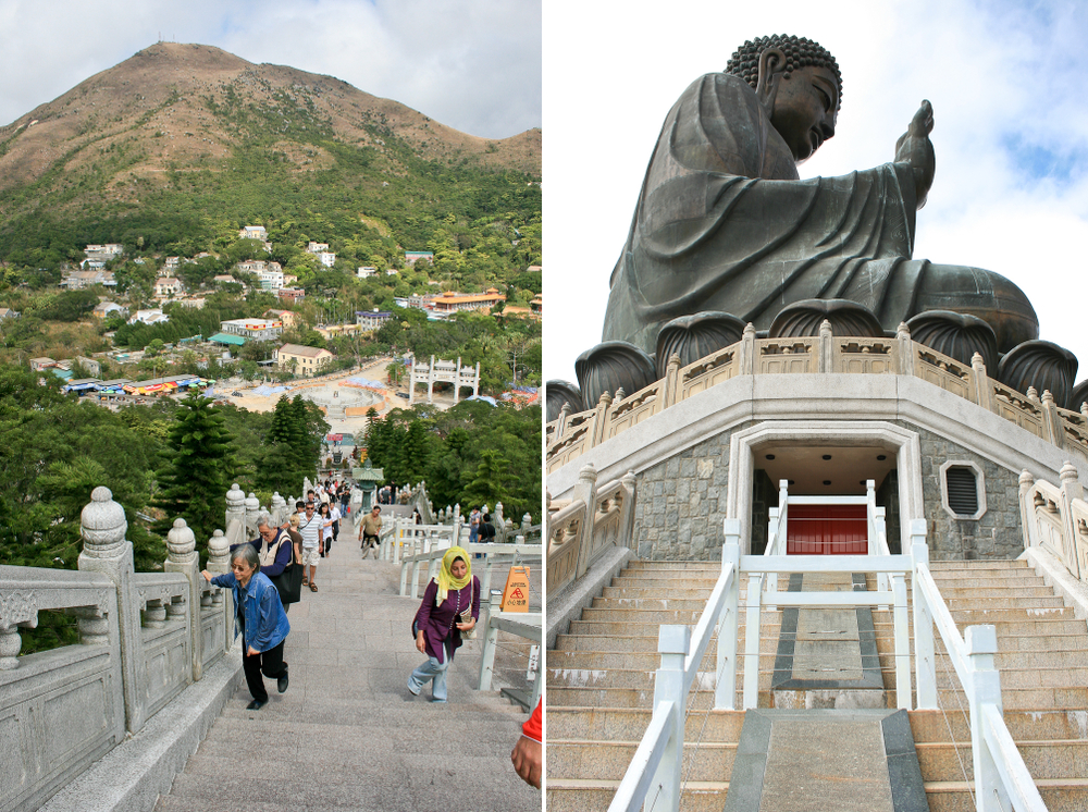 hongkong_china_blog_reiseblog_reisetagebuch_lantau_lamma_island_big_buddha_temple_10000_buddhas_avenue_stars_nan_lian_garden_08