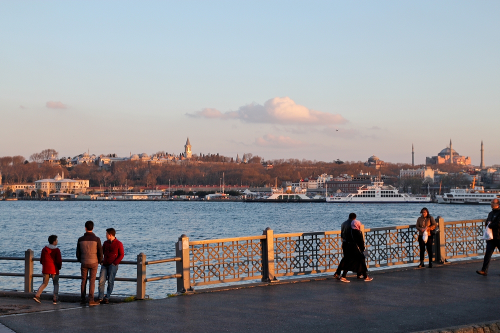 Istanbul Galatabrücke Bosporus