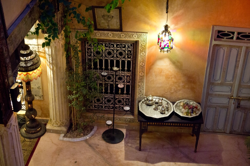 Marrakesch Medina Riad Armelle Restaurant Nomad Marokko Reiseblog Reisebericht