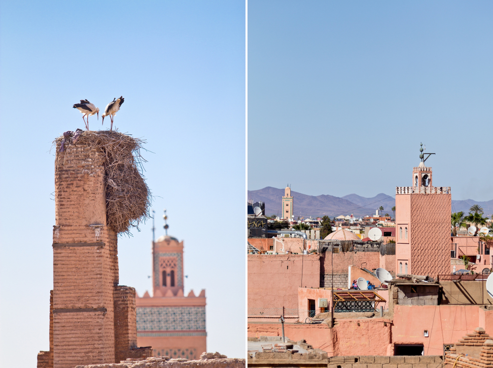 Bahia Palast El Badi Palast Saadier Gräber Marrakesch